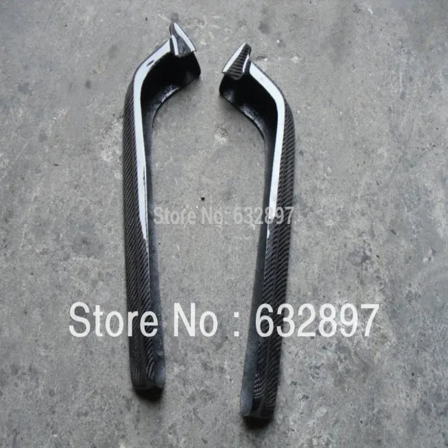 For Skyline R34 GTR Carbon Fiber Rear Bumper Extensions (Pair)