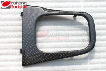 Yuhang Black Carbon Fiber Interior Set for Nissan 200SX S14/S14A RHD Silvia 7-Piece Radio Surround & Control Panel Full Set