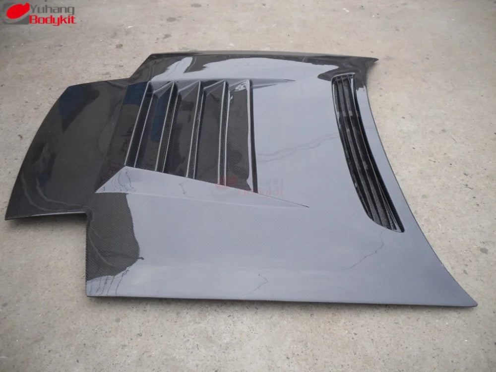 For RX7 FC Dmax Style Carbon Fiber Engine Hood Bonnet