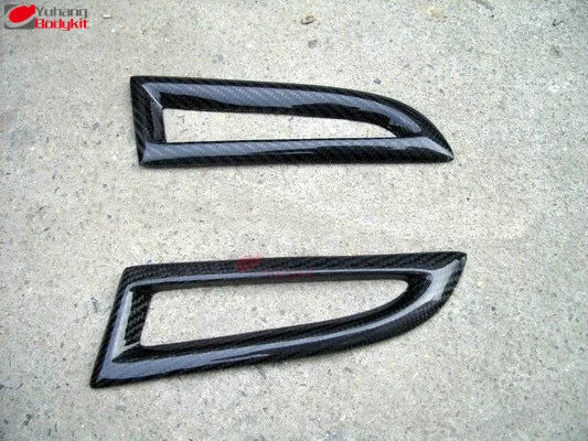 For 2006-2007 IMPREZA 9 GDC Style Carbon Fiber Front Bumper Side Vents