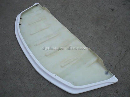 YH White Glass Fiber GTR AB Flug Style Front Lip with Under-Tray for Skyline R32 (Retrofit/Upgrade)