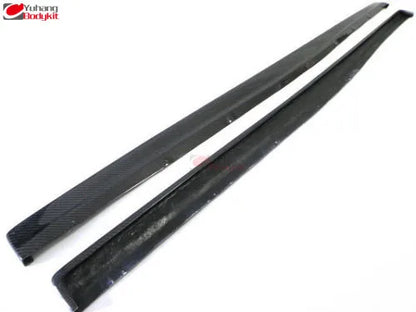 DAMD 2001-2007 Lancer Evolution 7-9 Carbon Fiber Side Skirt Extension 185cm Body Parts