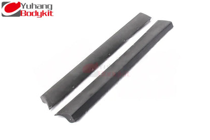 Yuhang 1995-1998 S14 Zenki S14A Kouki Rocket Bunny V2 BOSS Aero High Quality Black High Gloss Interior Side Skirt Glass Fiber