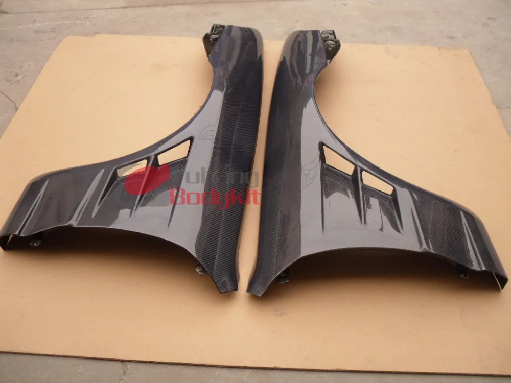 YH Carbon Fiber Front Vented Fender Wing Kit +25mm Perfect Fit for 1989-1994 Nissan Skyline R32 GTS 2D/4D BN Style