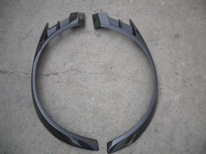 For EVO 8 9 VC FRONT OVER FENDER CYBER (Pair) CF Carbon Fiber