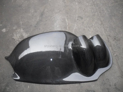 YH Carbon Fiber Skyline R33 GTR GTS Dash Twin Gauge Pod CF Black