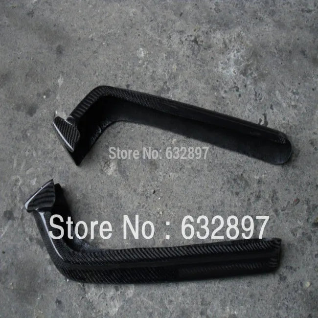 For Skyline R34 GTR Carbon Fiber Rear Bumper Extensions (Pair)