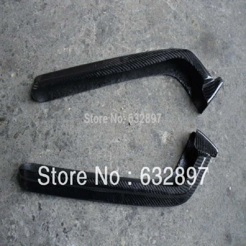 For Skyline R34 GTR Carbon Fiber Rear Bumper Extensions (Pair)