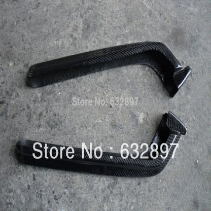 For Skyline R34 GTR Carbon Fiber Rear Bumper Extensions (Pair)