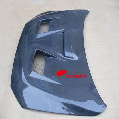 New EVO-10 OEM Carbon Fiber Front Hood-3K Twill Weave Black Lightweight