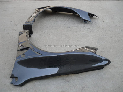 Carbon Fiber Evolution EVO 7 8 9 Front Fenders (10mm Wider) (Pair) CF