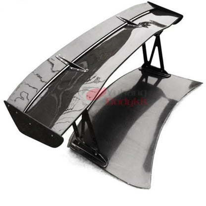 Carbon Fiber R35 1700mm Type-5 GT Rear Wing with Single Deck (Aluminium Stands 21cm/29cm/39cm Options)