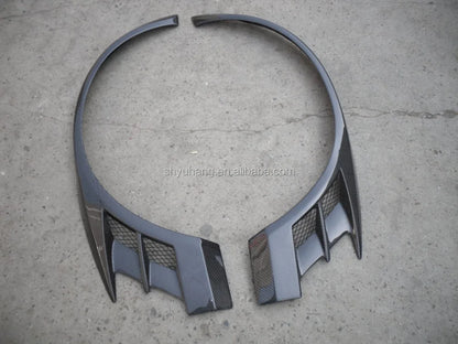 For EVO 8 9 VC FRONT OVER FENDER CYBER (Pair) CF Carbon Fiber