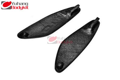 For R33 GTR OEM W/ Letters Carbon Fiber Rear Spoiler End  With Logo