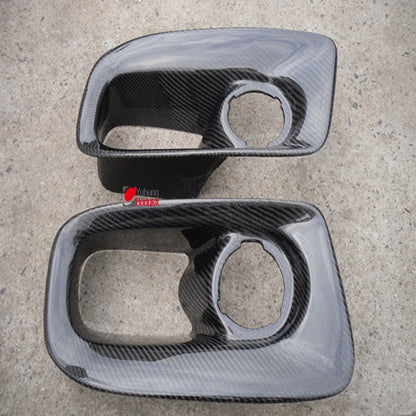 For Skyline R33 GTR Border Front Bumper Air Duct (pair) 2pcs CF Carbon Fiber