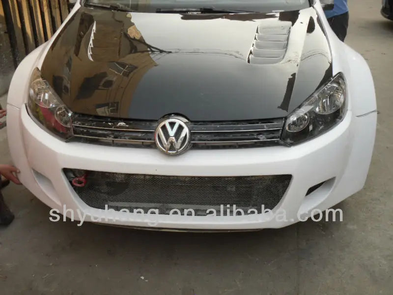 New High Quality Carbon Fiber Engine Hood for Golf 6 GTI with 3K Twill Weave and Glossy Finish
