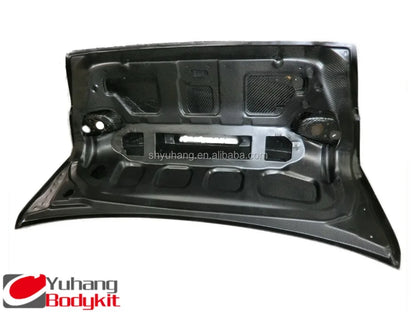 YH High Quality Lightweight 3k Twill Weave Full Carbon Fiber Boot Lid Trunk Tailgate Easy Installation for Mitsubishi Lancer EVO