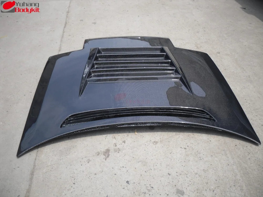 For RX7 FC Dmax Style Carbon Fiber Engine Hood Bonnet