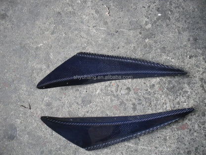 Carbon Fiber OEM Front Bumper 2pcs Splitter Canard for Evolution Evo 6 CF