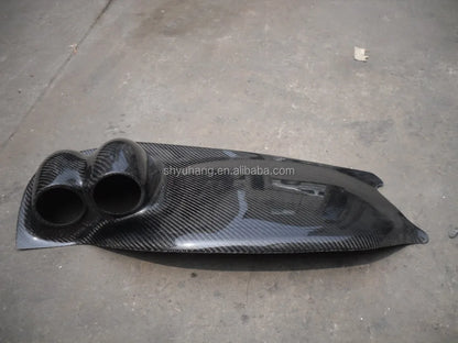 YH Carbon Fiber Skyline R33 GTR GTS Dash Twin Gauge Pod CF Black