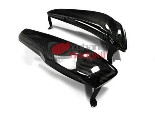 Carbon Fiber Car Headlight Block Out Off Panel (Pair) for Lancer Evolution EVO 10 X