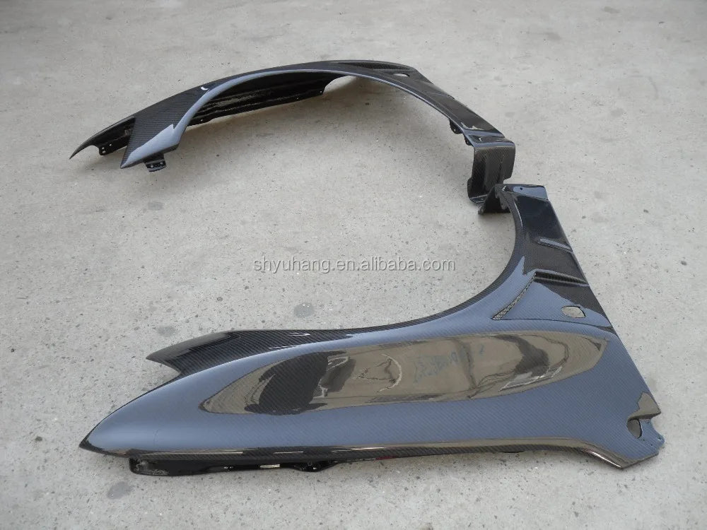 Carbon Fiber Evolution EVO 7 8 9 Front Fenders (10mm Wider) (Pair) CF