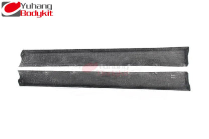 Yuhang 1995-1998 S14 Zenki S14A Kouki Rocket Bunny V2 BOSS Aero High Quality Black High Gloss Interior Side Skirt Glass Fiber