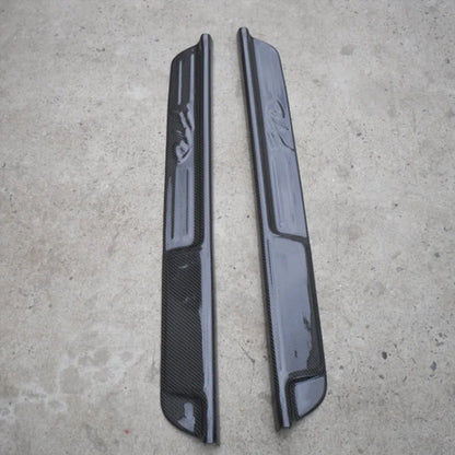 For 1995-2000 FTO OEM Style Carbon Fiber Door Sill Plate (Pair)