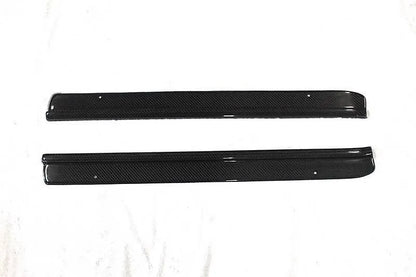 Yuhang High Quality Carbon Fiber Door Sill Kick Panel Black for 1995-1998 S14/S14A Silvia Zenki Kouki with Easy Installation