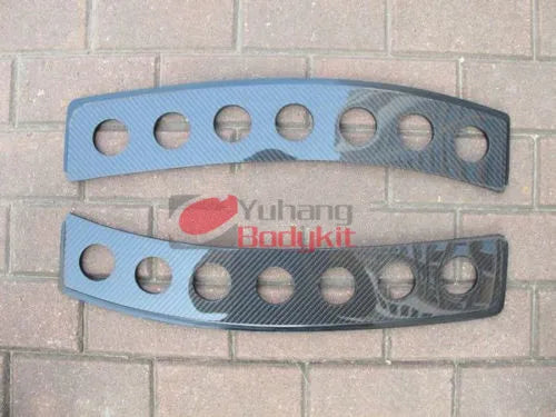 Auto Accessories Racing CF Carbon Fiber Rear Window Vents Trim for Lancer Evolution EVO X 10