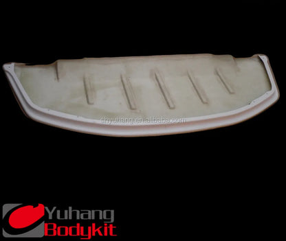 YH White Glass Fiber GTR AB Flug Style Front Lip with Under-Tray for Skyline R32 (Retrofit/Upgrade)