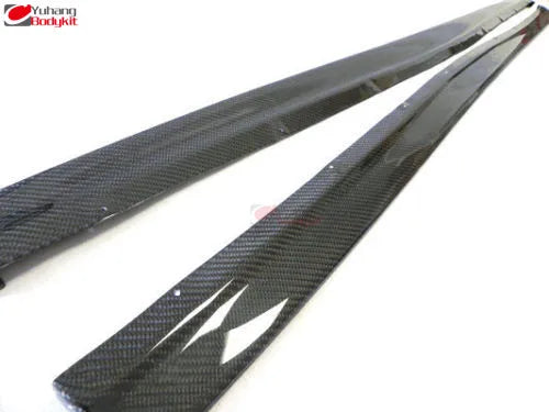 DAMD 2001-2007 Lancer Evolution 7-9 Carbon Fiber Side Skirt Extension 185cm Body Parts