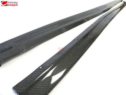 DAMD 2001-2007 Lancer Evolution 7-9 Carbon Fiber Side Skirt Extension 185cm Body Parts