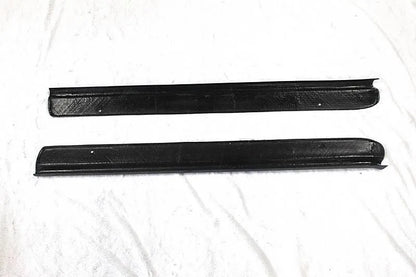 Yuhang High Quality Carbon Fiber Door Sill Kick Panel Black for 1995-1998 S14/S14A Silvia Zenki Kouki with Easy Installation