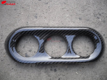 Auto Tuning Parts for 2008-2012 Lancer Evolution EVO 10 X Manual Surround and Air Con Cover Carbon Fiber