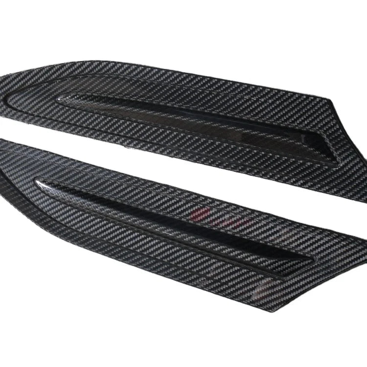 Fender Emblem Cover Matte Black 3k Twill Weave for BREVIS (JCG1_) (Pair) Fiber Glass Retrofit/Upgrade