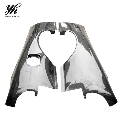 3K Twill Carbon Fiber Rear Over Fenders +50mm Widebody Flares for Nissan 180SX RS13 S13 240SX Hatchback Tuning