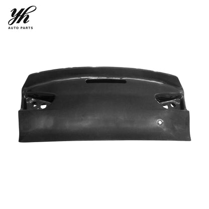 YH High Quality Lightweight 3k Twill Weave Full Carbon Fiber Boot Lid Trunk Tailgate Easy Installation for Mitsubishi Lancer EVO