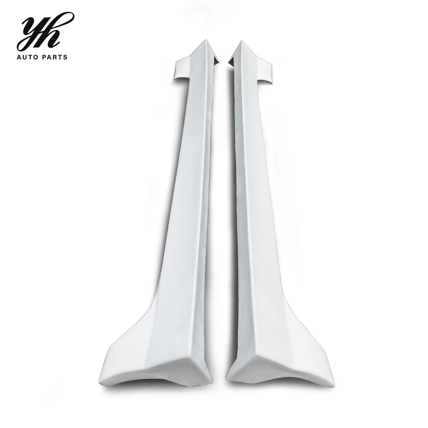White Fiber Glass FRP Anti-Collision Strip Side Skirts for Nissan Skyline R33 BN-Sports 1998-1999