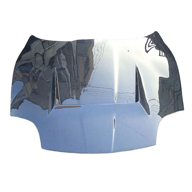New Carbon Fiber FTO Creative Hood CF-3K Twill Weave Mitsubishi Fitment Retrofit/Upgrade