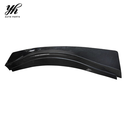 For 2000-2002 RX7 FD3S Rocket Bunny Style Single Rear Trunk Spoiler Wing High Glossy Finish Carbon Fiber