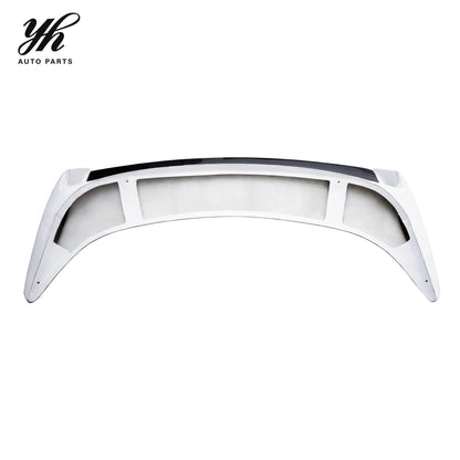 350Z Z33 Nismo V2 Style Single Rear Spoiler Carbon Fiber BLADE White Base