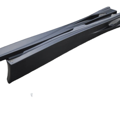 Glass Fiber Cyber Side Skirts for Mitsubishi FRP Evolution EVO 8 9 (2001-2010) Black