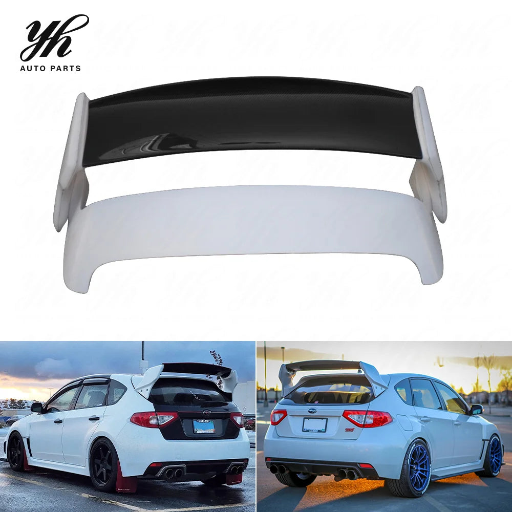 YH 2008-2014 Impreza GRB WRX/STI VRS Style High Quality Black Rear Spoiler No Brake Light