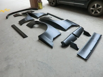 YH Glass Fiber SKYLINE R32 GTR ROCKET BUNNY PANDEM STYLE Complete Bodykit FRP Black 100% Fitment