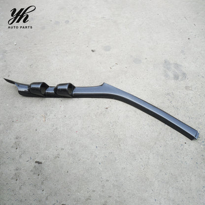 YH Carbon Fiber Skyline R33 GTS/GTR A-Pillar Twin Gauge Pod RHD CF Black for Retrofit/Upgrade