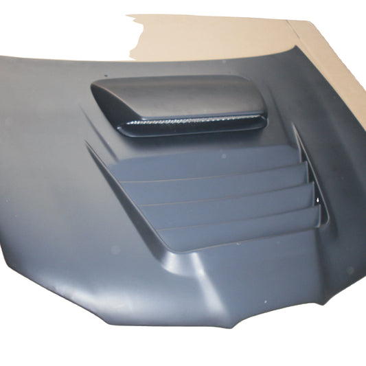 New Black Fiber Glass FRP Hood Bonnet for Impreza Hatchback GRB WRX 10th STI Style OEM