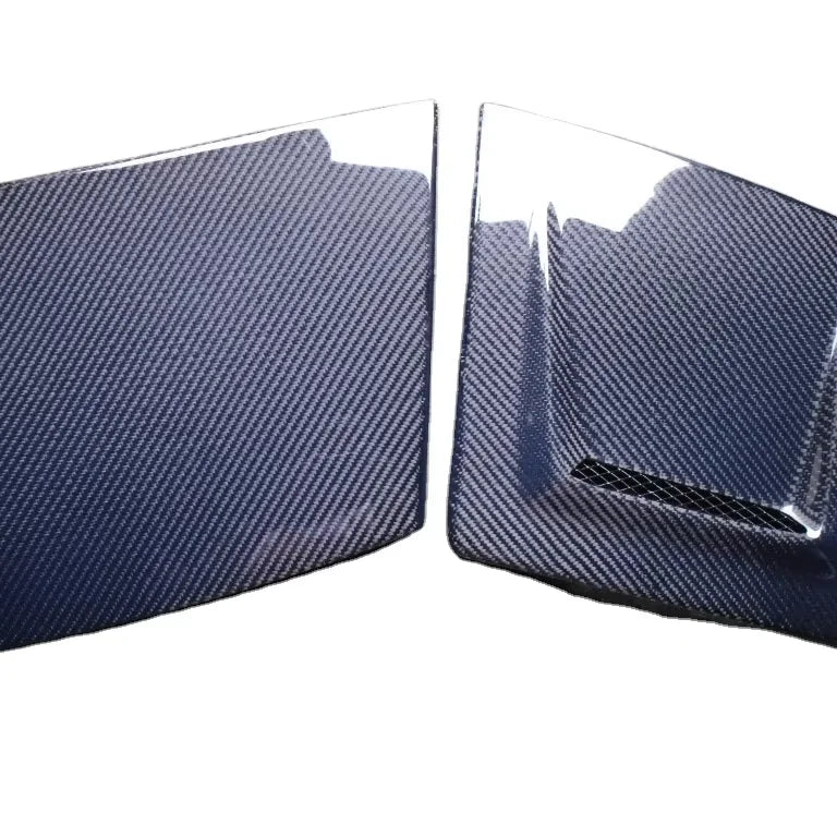 Yuhang Black Luxury RX7 FC 3S Carbon Fiber Vented Head Light Cover for Mazda 2000-2002 RHS (Pairs)