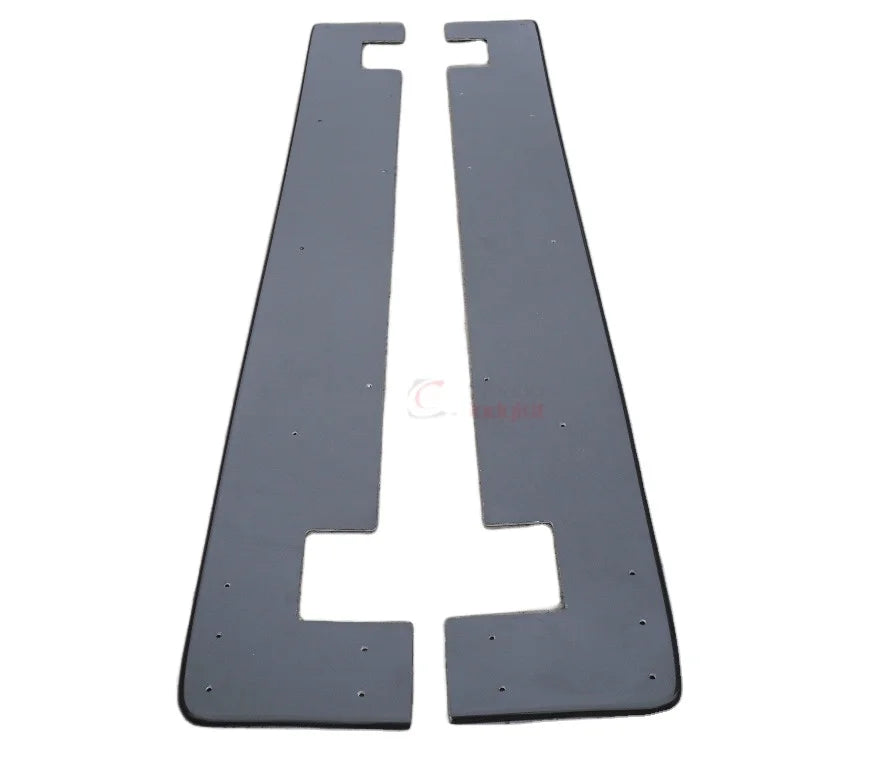 Sexy Style Side Skirt Extension Fit for 2008-2012 Evolution EVO X Carbon Fiber
