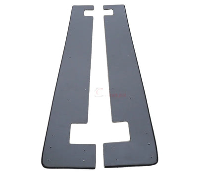 Sexy Style Side Skirt Extension Fit for 2008-2012 Evolution EVO X Carbon Fiber